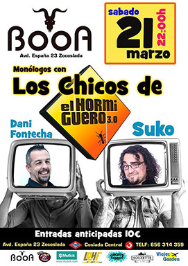 Booa - Monólogos con Los Chicos de El Hormiguero: Suko & Dani Fontecha